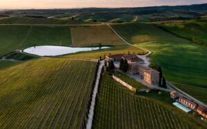 daniel scalera fotografo drone fotografia chianti tramonto