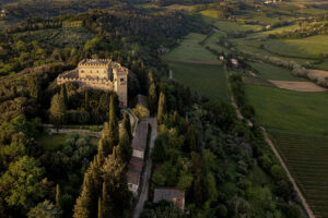 Castello di Strozzavolpe - Siena - Daniele Scalera fotografo drone Siena